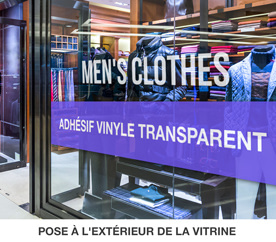 Vinilo adhesivo transparente