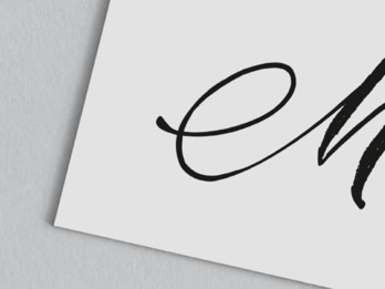 Tarjetas de visita con papel reciclado