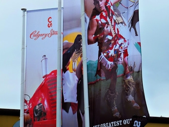 Drapeau publicitaire