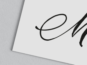 Tarjetas de visita con papel reciclado