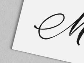 Tarjetas de visita en papel mate