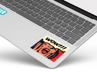 Stickers personnalisés high tech