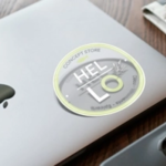 Pegatinas transparentes personalizadas