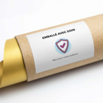 Stickers personnalisés emballages