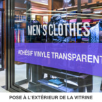 Vinilo adhesivo transparente