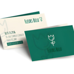 carte de visite imprimée