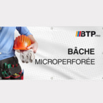 Impresión lona microperforada