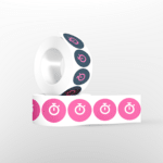 étiquettes rouleaux