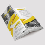 Imprimir un folleto : tamaños y tipos de plegado