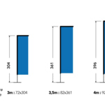 beachflag rectangulaire