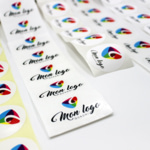 Etiquetas adhesivas de papel