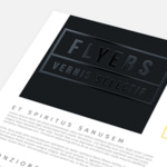 Flyer con barniz selectivo