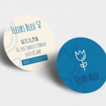 Tarjetas de visita redondas