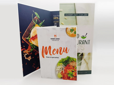 impression menu restaurant pas cher