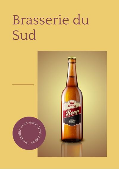 ejemplo de revista A6 para cerveza