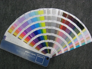 carta de colores pantone