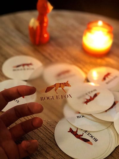 pegatinas transparentes personnalizdos