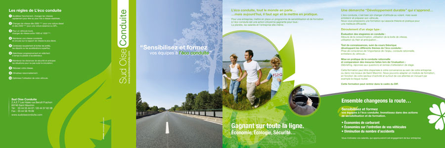 folleto de la autoescuela